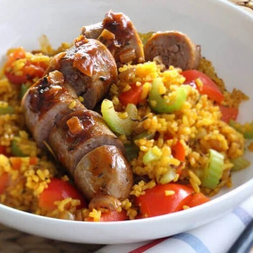 jambalaya met worst